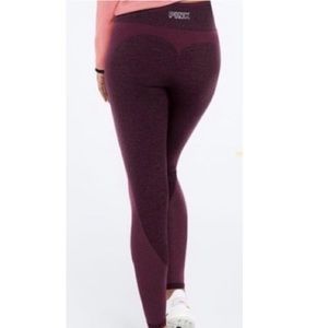 Victoria’s Secret burgundy seamless tights